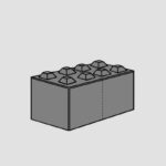 Betonowy bloczek oporowy